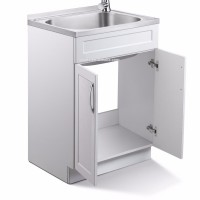 Commercial Stainless Steel Laundry Tub Cabinet