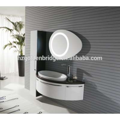 Luxury design bathroom wall cabine pvc bathroom vanity