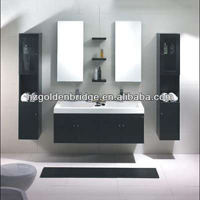 Modern Best Selling Double Sink Bathroom Vanity, High Quality MDF Bathroom Furniture GB-M3111