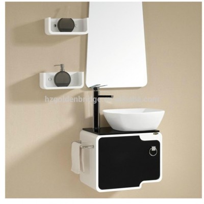 wall mounted mini PVC bathroom sink cabinet GBSP024